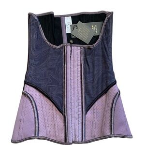 NWT Purple Corset Waist Trainer with boning S